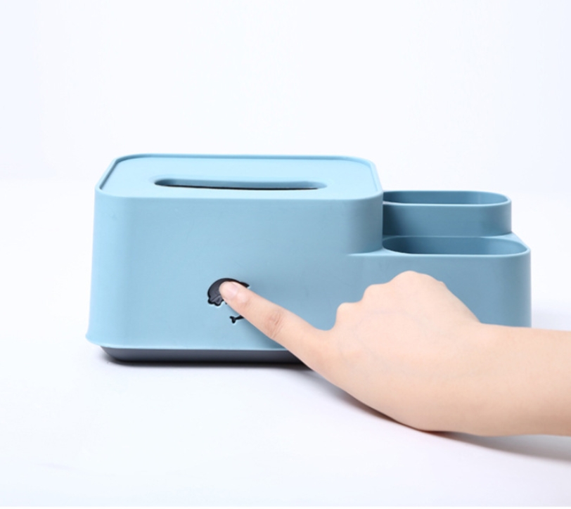 Nordic Style Multifunctional Tissue Box and Organizer