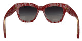 Dolce & Gabbana Sicilian Lace Accented Designer Sunglasses