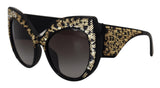 Dolce & Gabbana Butterfly Polarized Sequin Sunglasses