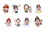Custom Creative Car Keychain with Cute Cartoon Design