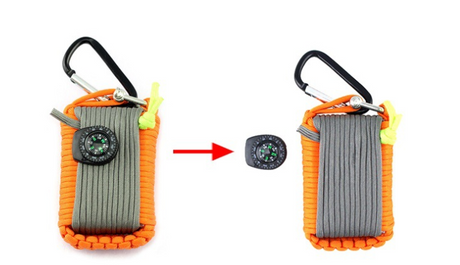 Camping Survival Rope Tool Kit