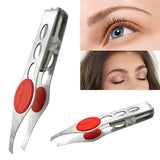 LED Eyebrow Tweezers with Stainless Steel Beauty Tool