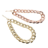 Pet Accessories French Bulldog Gold Chain Necklace