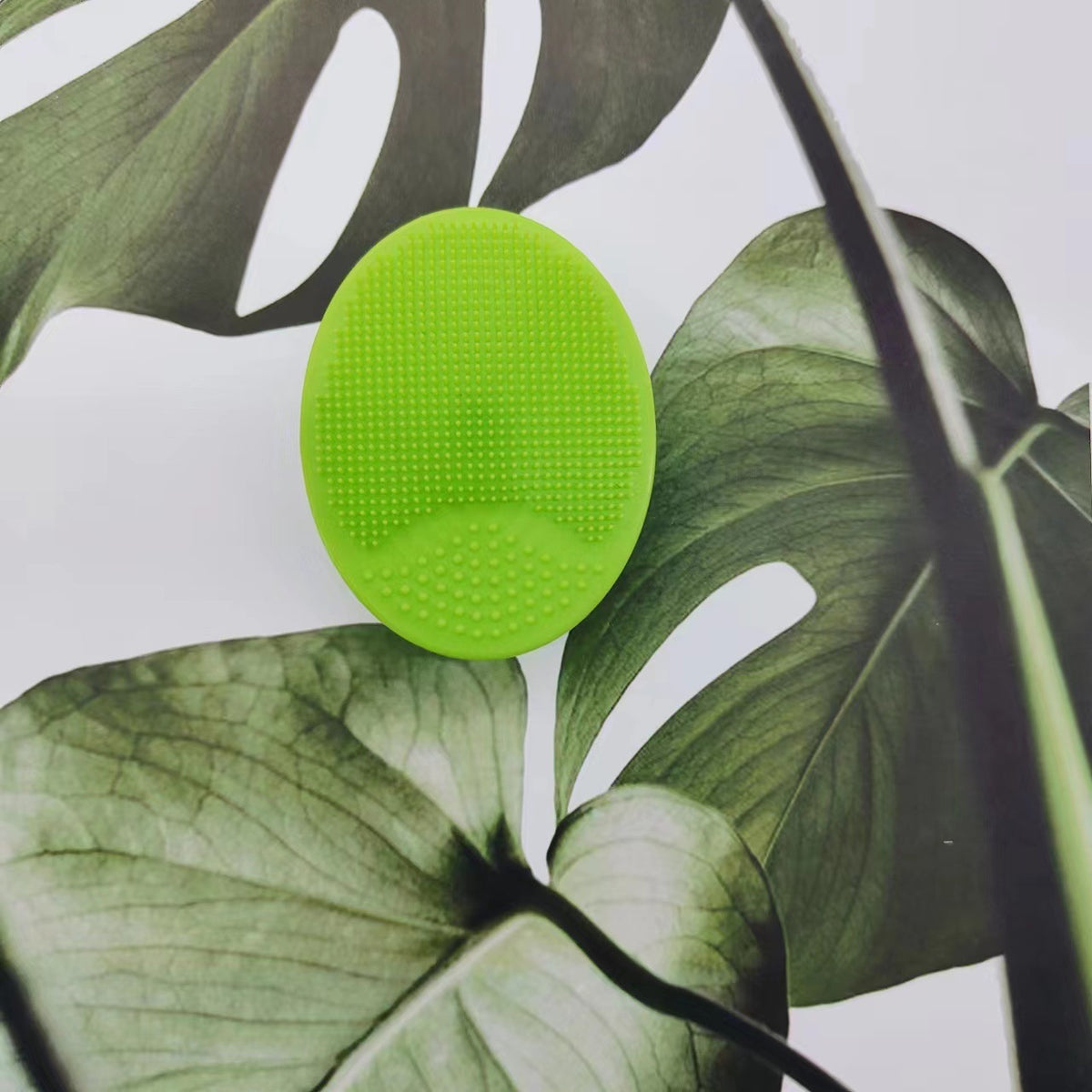 Manual Small Face Wash Brush with Food-Grade Silicone
