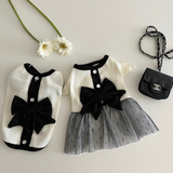 Pet Lace Bow Dress