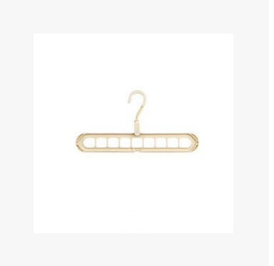 Multi-Functional Nine-Hole Clothes Hanger for Storage