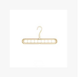 Multi-Functional Nine-Hole Clothes Hanger for Storage