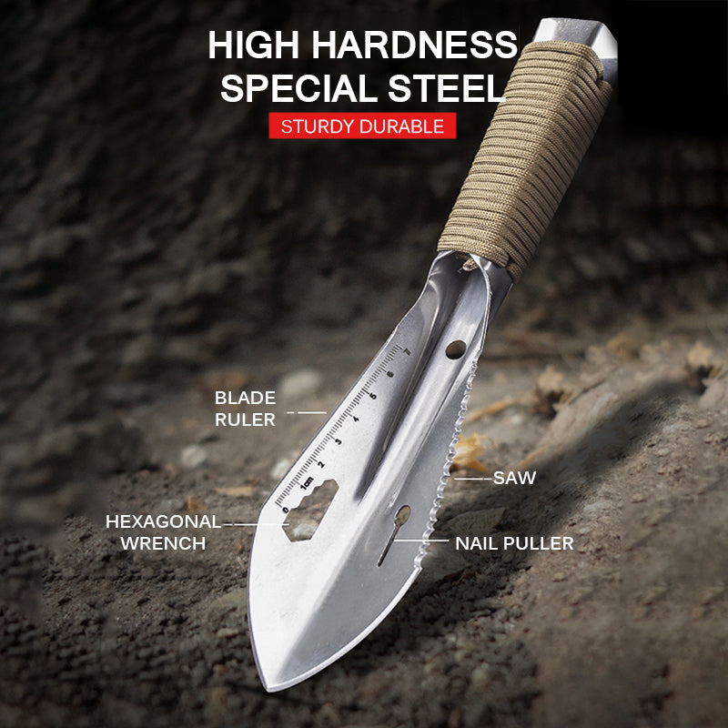 Portable Multi-Functional Outdoor Garden Trowel
