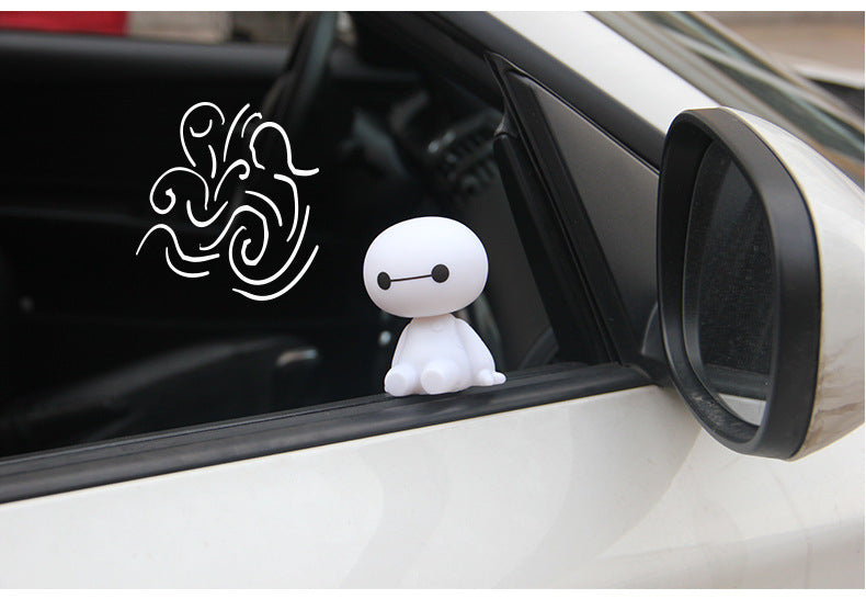 Cute Car Bobblehead Decoration - Creative Figurine Decor