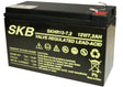 SKB Lead Acid Battery 12V 7.2AH 186W SK12-7.2HR