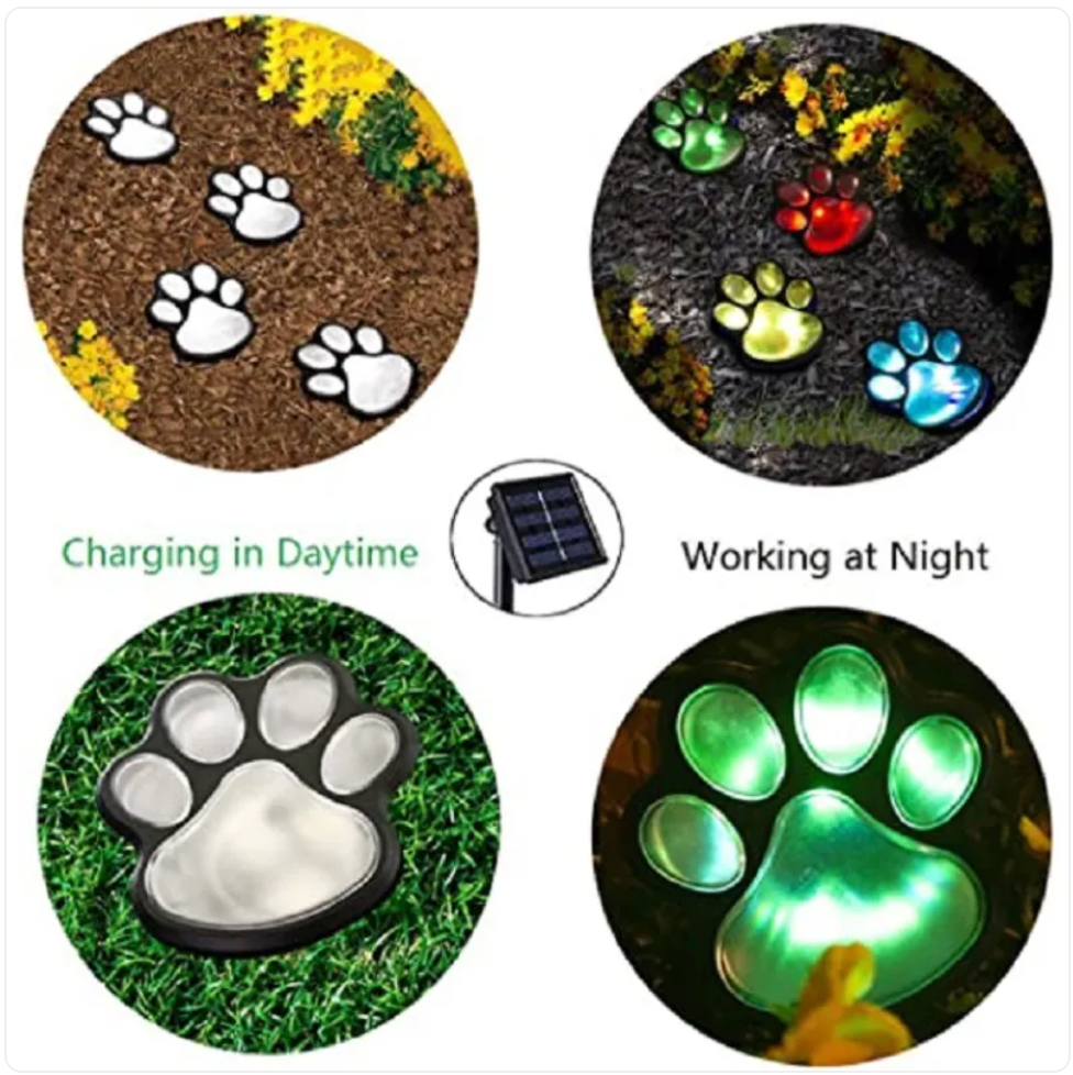 LED Solar Pet Claw Garden Light
