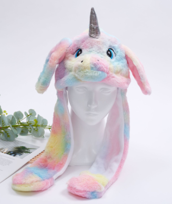 Unicorn Hat - Warm Plush Winter Accessory