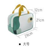 Cartoon PU Leather Travel Cosmetic Organizer Bag for Women
