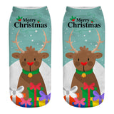 New 3D Printed Christmas Socks for Women