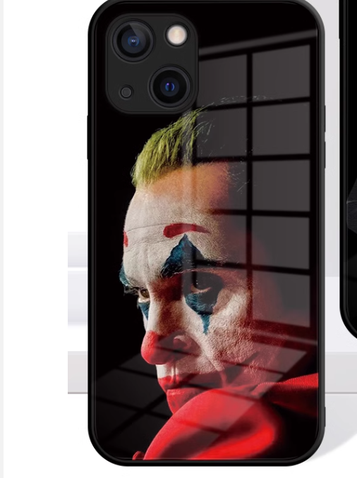 Tempered Glass Phone Case for iPhone 7 - Joker Design