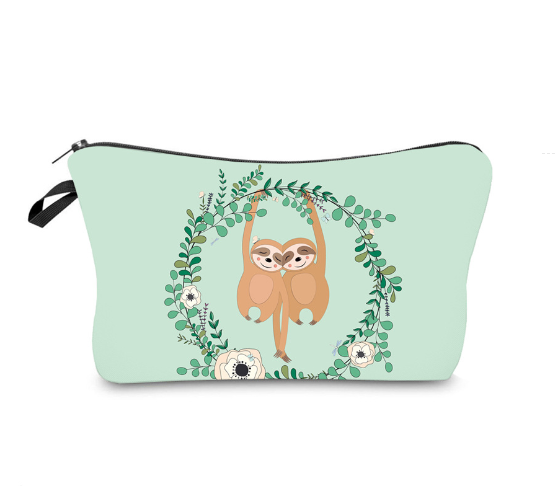 Women's Waterproof Canvas Makeup Clutch Bag