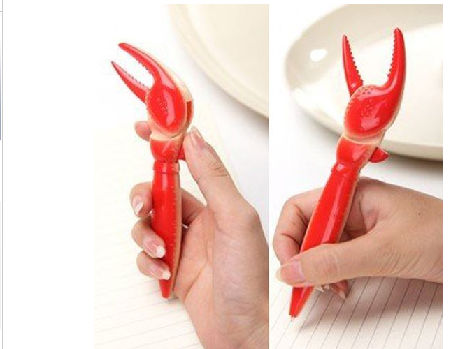 Crab Shaped Push Pen - Cute Stationery Gift