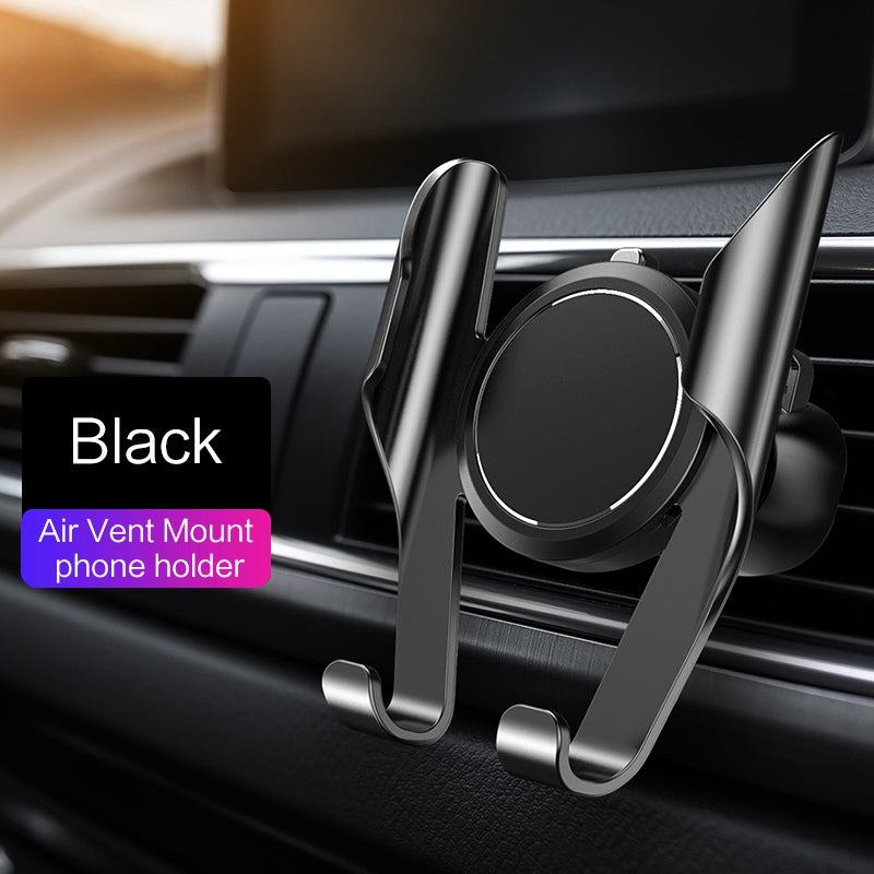 Creative Car Air Vent Gravity Phone Mount Holder