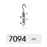Creative Home Storage Rack for Closet with Hooks