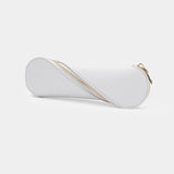 Slim Pencil Case Makeup Brush Holder with Zipper Pouch