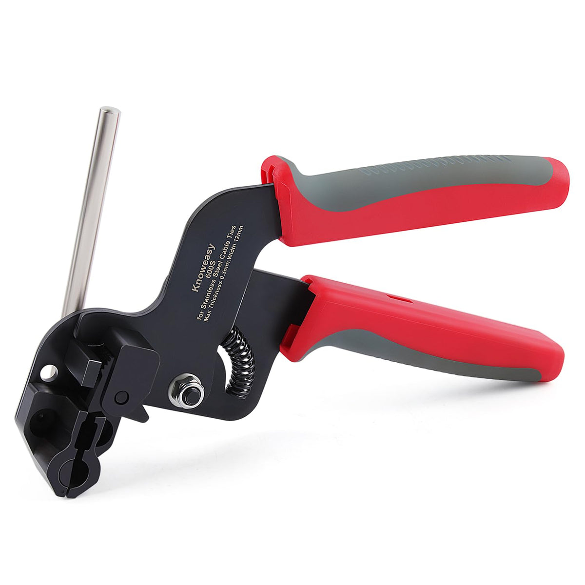 Knoweasy 600S Upgraded Stainless Steel Cable Tie Gun Cable Tie Tool and Zip Tie Tool Ideal for Engineering Automotive projects or Home Improvements