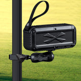 Roykaw Golf Bluetooth Speaker with Mount Loud Stereo Sound IPX7 Waterproof Shockproof & Dustproof Portable Wireless Speaker Compatible with EZGO/Club Car/Yamaha Golf Cart Accessories