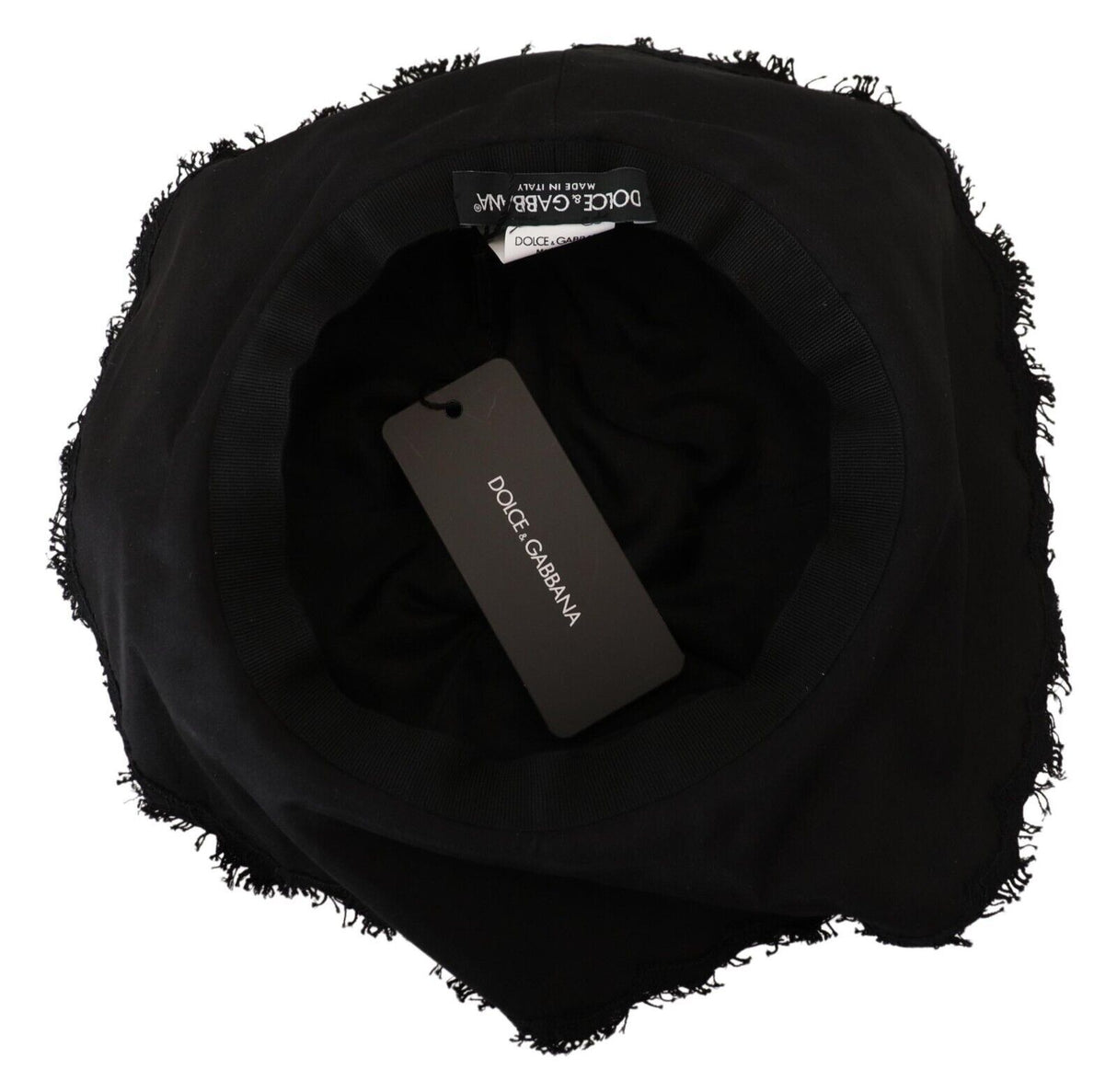 Dolce & Gabbana Elegant Sun-Ready Black Designer Hat