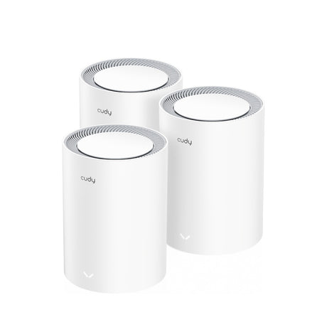 Cudy Whole Home Mesh AX1800 Dual Band Gigabit Wi-Fi 6 3-Pack M1800