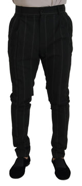 Dolce & Gabbana Elegant Black Tailored Trousers