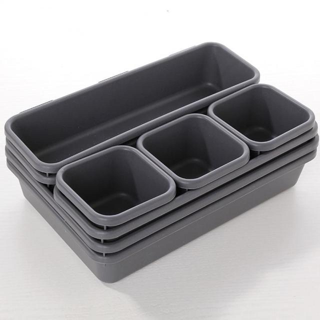 Plastic Drawer Compartment Storage for Bedroom & Office