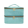 Portable Nail Polish Organizer with Dual Compartments