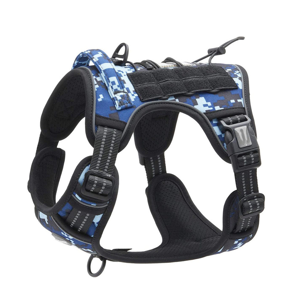 Tactical Reflective Pet Traction Rope for Outdoor Training