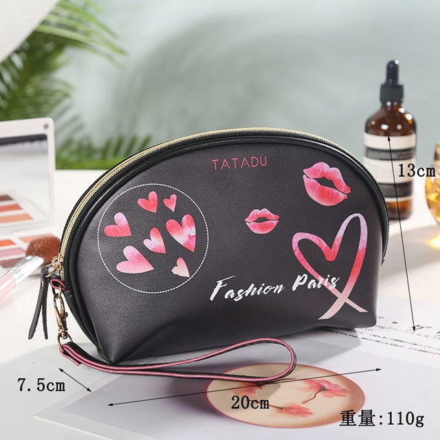 Creative Portable Women's Dumpling Cosmetic Bag