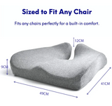 Memory Foam Car & Office Chair Cushion