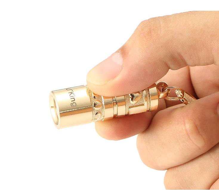 Flashlight Keychain for Outdoor Emergency Use