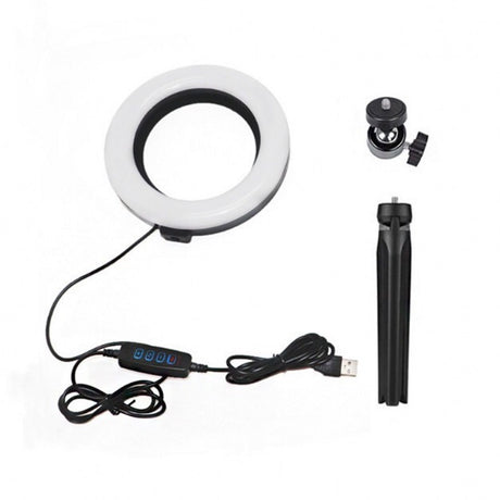 6-Inch Desktop Ring Light for Live Streaming and Makeup