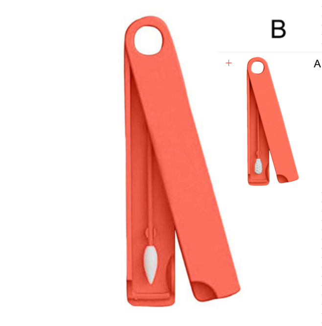 Reusable Silicone Makeup Cotton Swabs for Cleaning