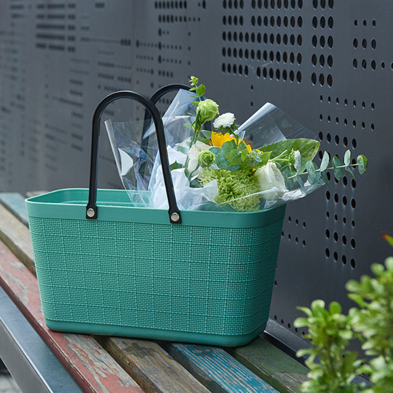 Plastic Storage Shopping Basket for Picnics