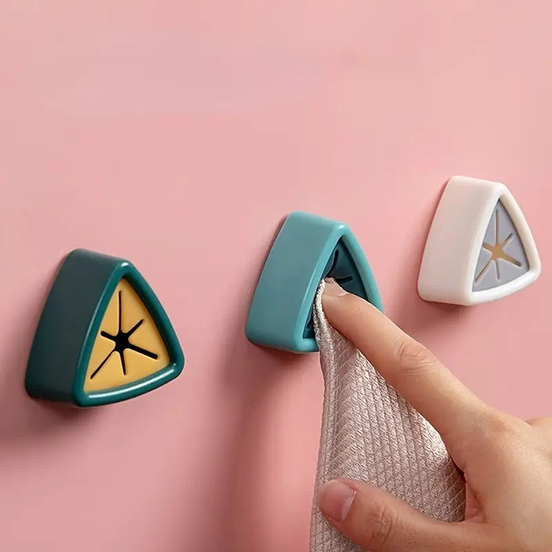 Navy Towel Stopper Hook for Bathroom Storage