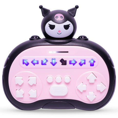Hand-Held Rhythm Master Dance Machine Educational Toys for 3-12 KidsNew Stress Relief Toys AdultsKids Handheld Games (Fox)