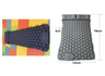 Portable Foot-Inflated Camping Cushion