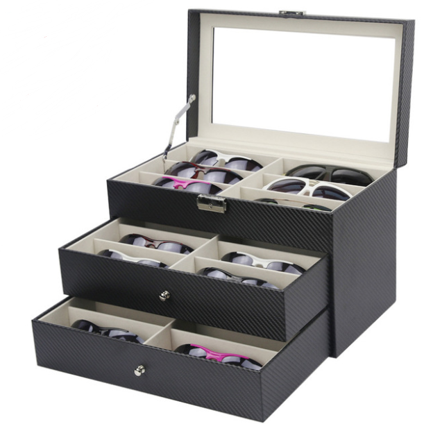 Storage and Display Box for Glasses