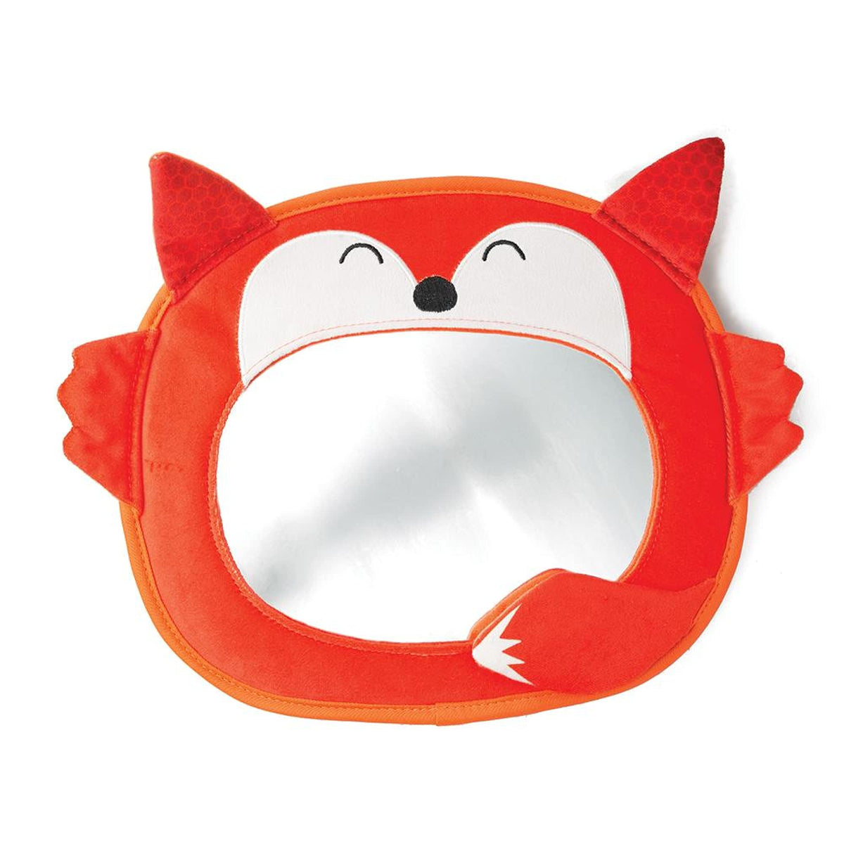Diono Easy View Fox Character Baby Car Mirror Safety Car Seat Mirror for Rear Facing Infant Fully Adjustable Wide Crystal Clear View Shatterproof Crash Tested