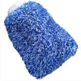 Microfiber Coral Fleece Car Wash Glove – Soft Cleaning Mitt for Auto Detailing & Household Use