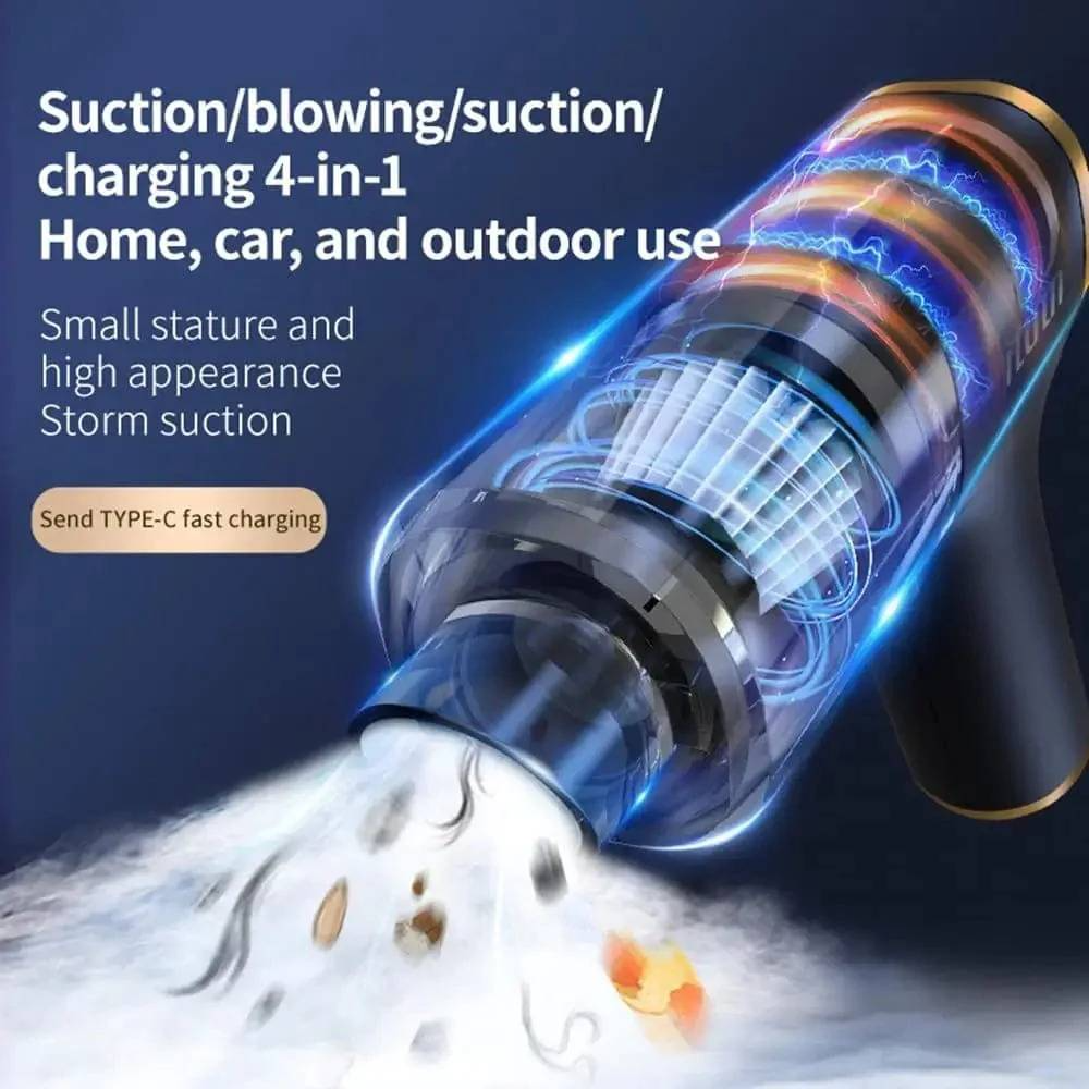 5-in-1 Cordless Car Vacuum