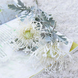 Artificial Flowers with 2 Heads for Home Decoration