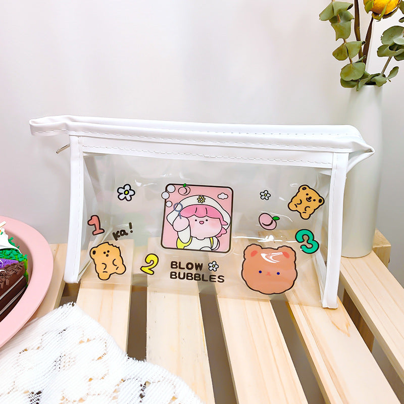 Travel Clear Makeup Bag Organizer (Portable Design)