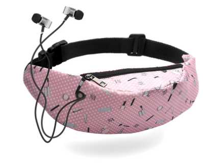 Digital Printed Women's Outdoor Waist Bag