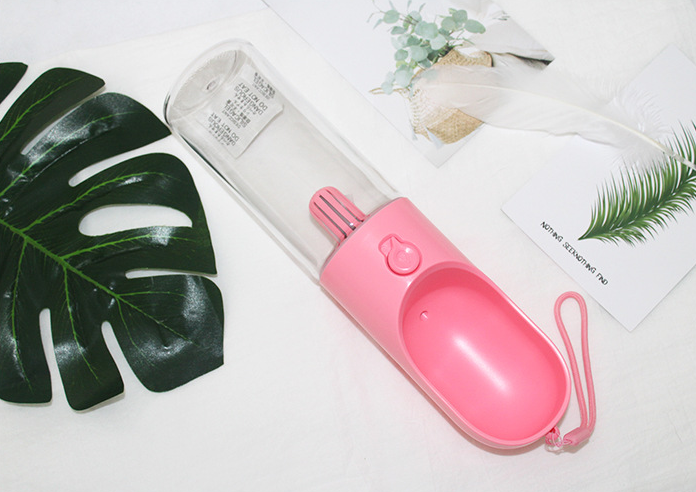 Portable Pet Water Bottle for Dogs - 400ml Travel Cup