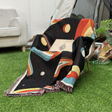 Bohemian Outdoor Camping Blanket and Picnic Mat